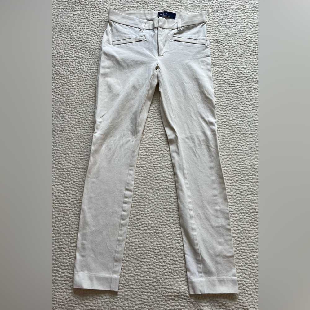 GAP Women's Cream Skinny Pants